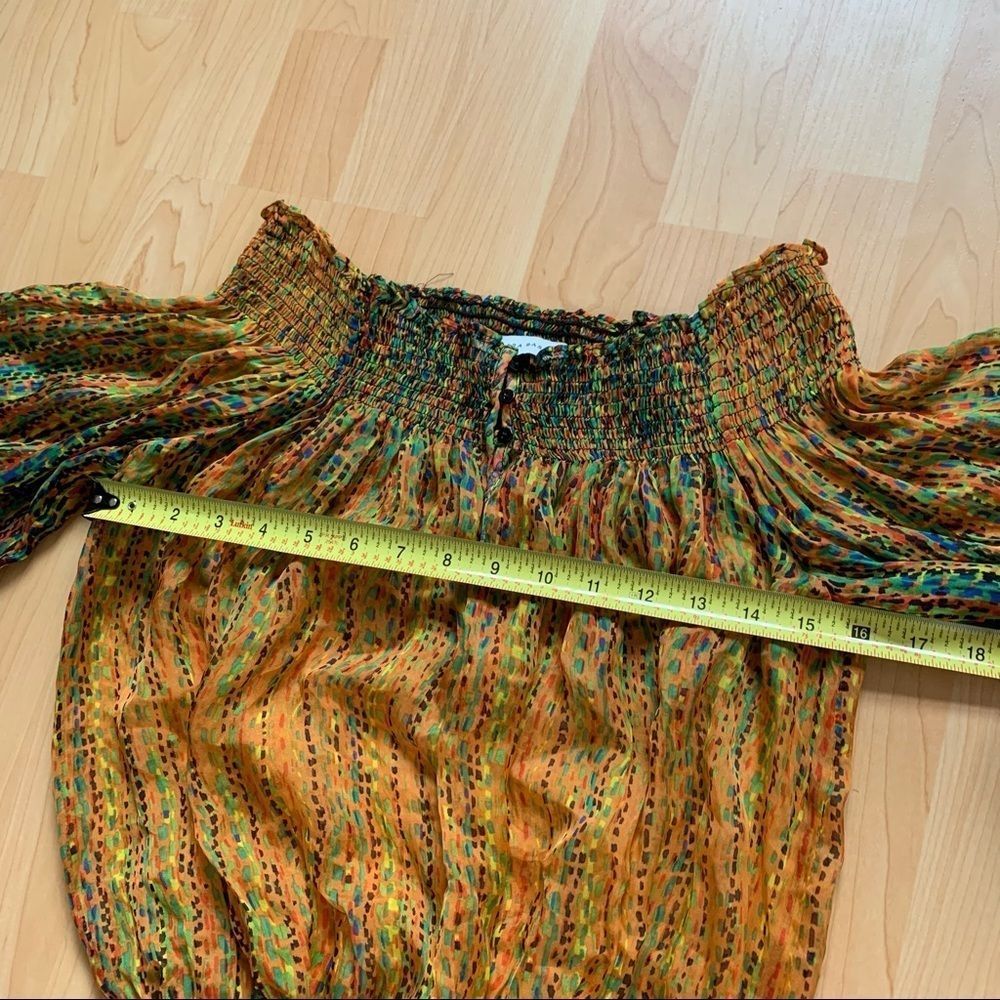 Printed Zara Basic Top Size Large - Picture 4 of 5